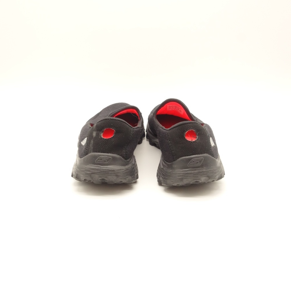 Skechers Go Walk Casual Sneakers Black Fabric Shoe - Picture 5 of 8
